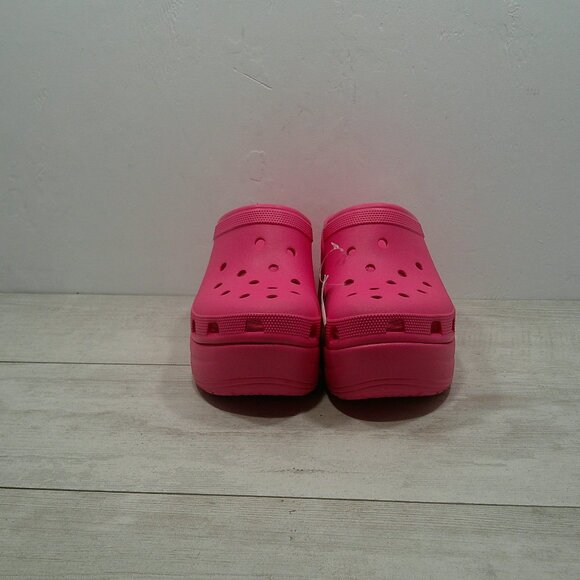 Crocs Siren Perfectly Pink Platform Comfort Clog Men's 10 | Women’s 12 – New - Picture 3 of 13